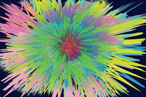 abstract background with colourful rays, Colourful Abstract Explosion, a colourful explosion of paint on a black background, vector
