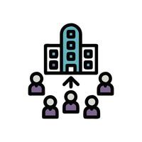 Condominium Association Icon for Design vector