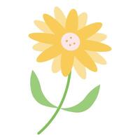 Spring Flowers Clipart Element vector