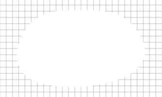 White Graph Paper Grid Background vector