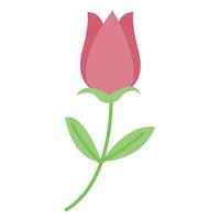 Spring Pink Flowers Clipart Element vector