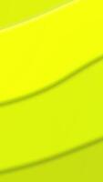 3d animation abstract yellow waves wallpaper template vertical background. summer layers background video