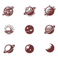 Make make Planet Collection Design vector