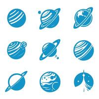 Mercury Planet Collection Design vector