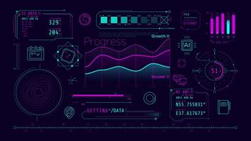 Infographics about getting geolocation data animated on the alpha channel. video