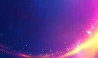 Abstract cosmic background with vibrant colors and sparkling effects. photo