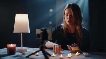 Tarot Reader Shooting Layout for a Client video