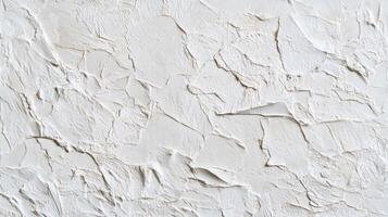 Textured White Wall Surface Close-up with Unique Pattern and Design photo