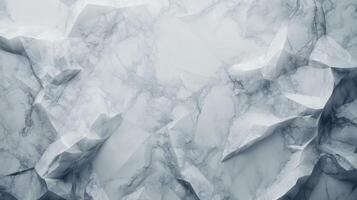 Intricate White Marble Texture Design Surface with Sharp Geometric Edges photo