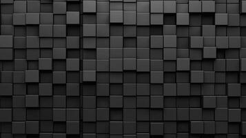 Dark Cubes Abstract Background Pattern Creates a Sophisticated Modern Texture photo
