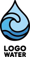 There is a image of a drop of water illustration vector