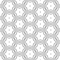 Islamic abstract pattern Background and backdrop Grayscale ornamental design vector