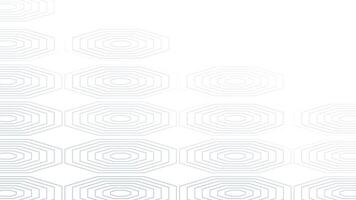 Octagonal geometric minimal white background. Minimal geometric illustration. Suitable for wallpapers, presentations, etc. vector