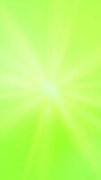 Loop of rays glow green optical flare shine light from the top left animation, white light beams background. sun light lens flares art animation background. video
