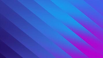 Diagonal blue and purple gradient stripes with background for abstract design video