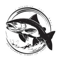 Barracuda fish design creative Image vector