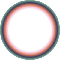 Circle gradient design simple vector