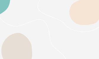 white background flat design shapes vector