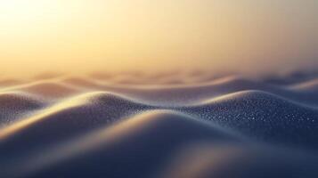 Abstract shimmering surface with gentle waves, bathed in soft, warm light, creating a soothing and dreamy atmosphere. Serene, calm, tranquil. photo