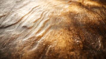 Abstract texture with flowing, organic shapes and sparkling droplets. The warm color palette adds depth and visual interest. photo
