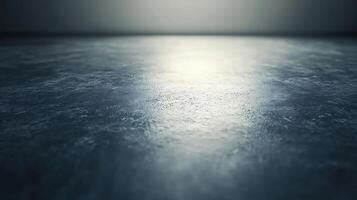 Abstract textured surface with light reflecting, casting shadows and blurred background, providing a sense of depth and space. photo