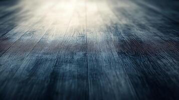 Elevated View of a Textured Wood Floor. The light glimmers off the material. Great for backgrounds or adding a natural element. photo