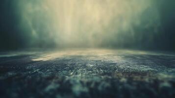 Moody Atmosphere Textured surface with blurred and ethereal background creating a sense of mystery, depth and quiet drama in an abstract moodscape. photo