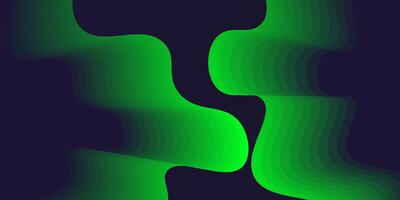 abstract green with overlapping blurred wave texture modern futuristic background. eps10 vector