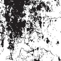 Rough Brush Stroke Grunge Texture with Faded and Torn Surface Details vector