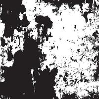 Artistic Distressed Grunge Banner with Rough Strokes and Faded Ink vector