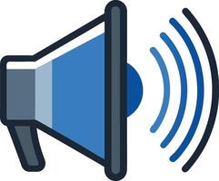 Sound Waves and Speaker Icon design vector