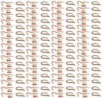 eel fish, worm with fruit as a pattern background vector