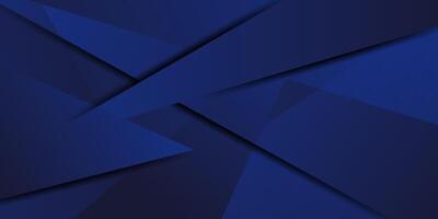 Abstract dark blue paper cut shadow pattern background. Simple background futuristic design. Eps10 vector