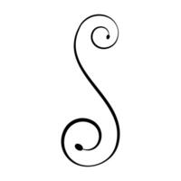 Spiral, swirl, twirl element for design. illustration vector