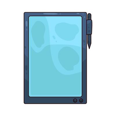 Digital Notepad illustration