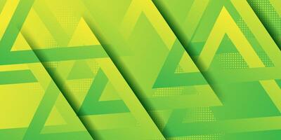 Abstract 3D triangle light green background. Overlapping triangle pattern on simple background. Eps10 vector