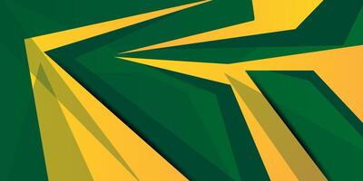 Abstract square themed arrow background for yellow and green color graphic design. Eps10 vector