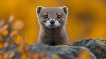 American Mink taken in Churchill Manabota Canada photo
