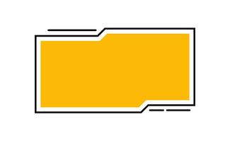 A yellow folder icon on a white background vector