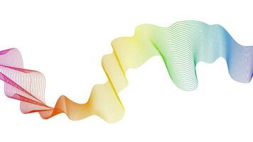 Abstract backdrop with wave gradient lines on background. Modern technology background, wave design. illustration vector