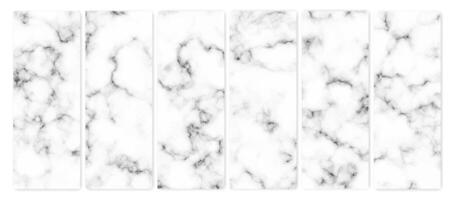 Marble background. Set of abstract backdrops of marble granite stone. illustration vector