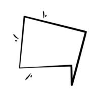 Clean Dialogue Bubble Graphic vector
