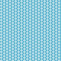 Seamless Simple Turquoise Daisy Polka Repeat Pattern vector