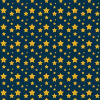Celestial, Starry night seamless pattern, endless texture background vector