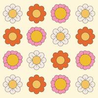 spring patern symetric design vector
