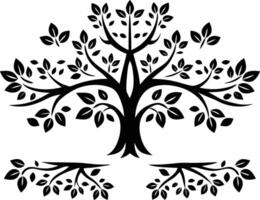 Abstract and Playful Tree Illustration Perfect for Prints vector