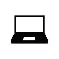 Laptop icon. Computer notebook icon. vector