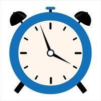 Alarm clock illustration isolated on a white background vector
