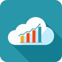 Cloud with Graph or Statistics vector