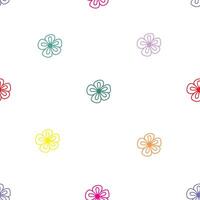 Seamless flower pattern with elegant floral elements, perfect for fabric prints, wallpapers, invitations, and backgrounds. High-quality , fully editable. vector